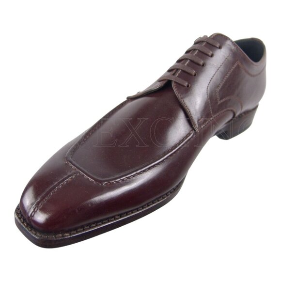 ZENOBI GOODYEAR WELT MOC TOE OXFORDS ITALIAN MENS DRESS SHOES NEW - Picture 6 of 11